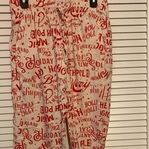 Old Navy Christmas Flannel Pajama Pants Size M